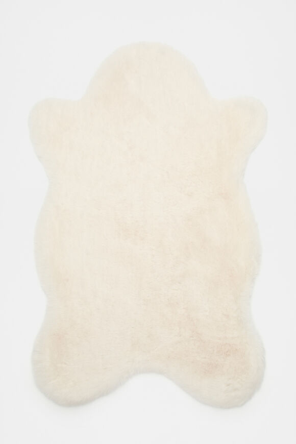 Luxe Faux Fur Rug  Classic Cream  hi-res