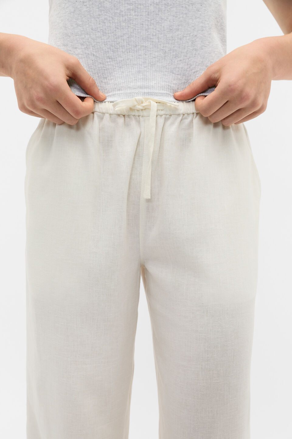 Pull On Pant  Classic Cream