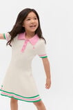Polo Collar Knit Dress  Classic Cream  hi-res