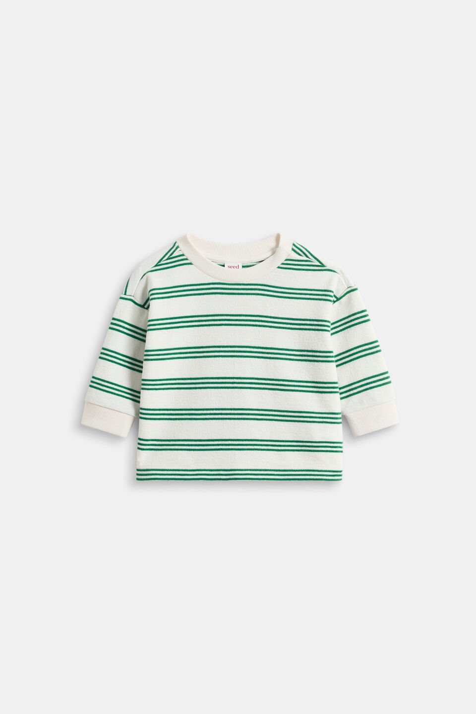 Stripe Sweat  Evergreen Stripe