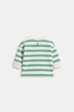 Stripe Sweat  Evergreen Stripe  hi-res