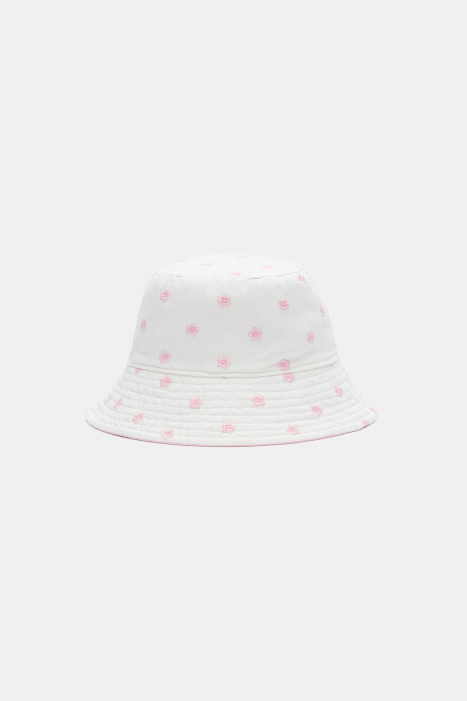 Embroidered Bucket Hat  Pink Lemonade
