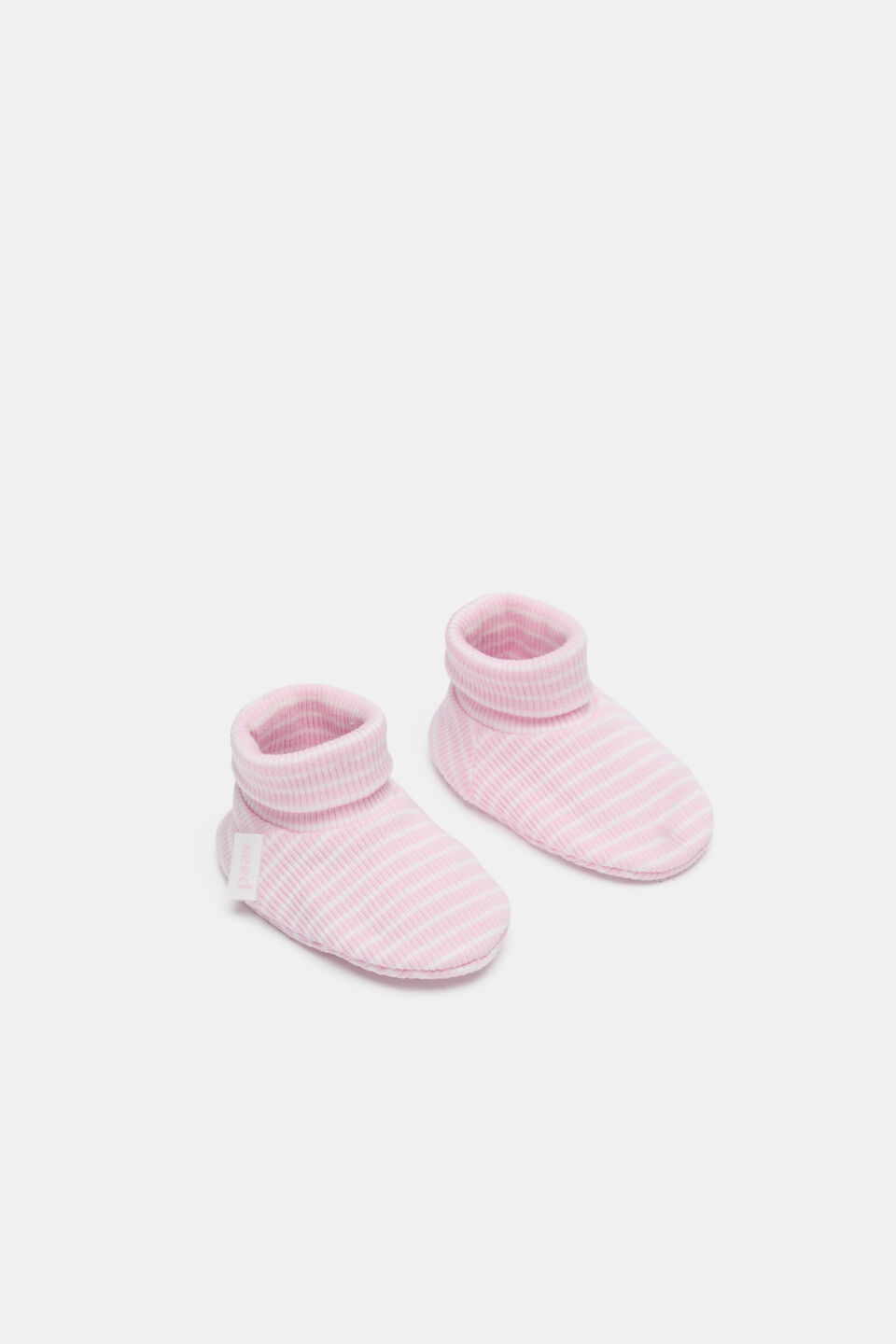 Core Rib Logo Bootie  Posie Stripe