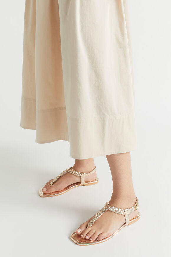 Eliana Braid Sandal  Soft Gold  hi-res