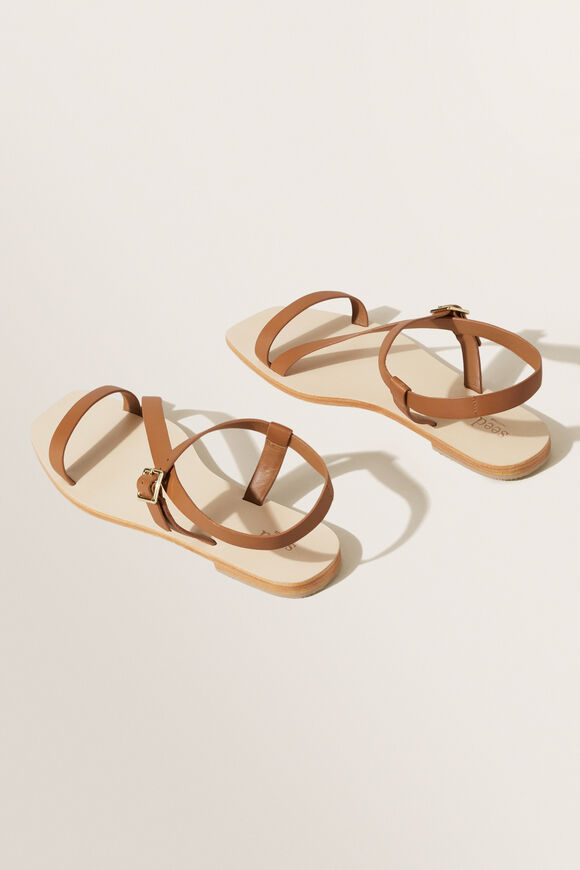 Lexi Leather Sandal  Tan  hi-res