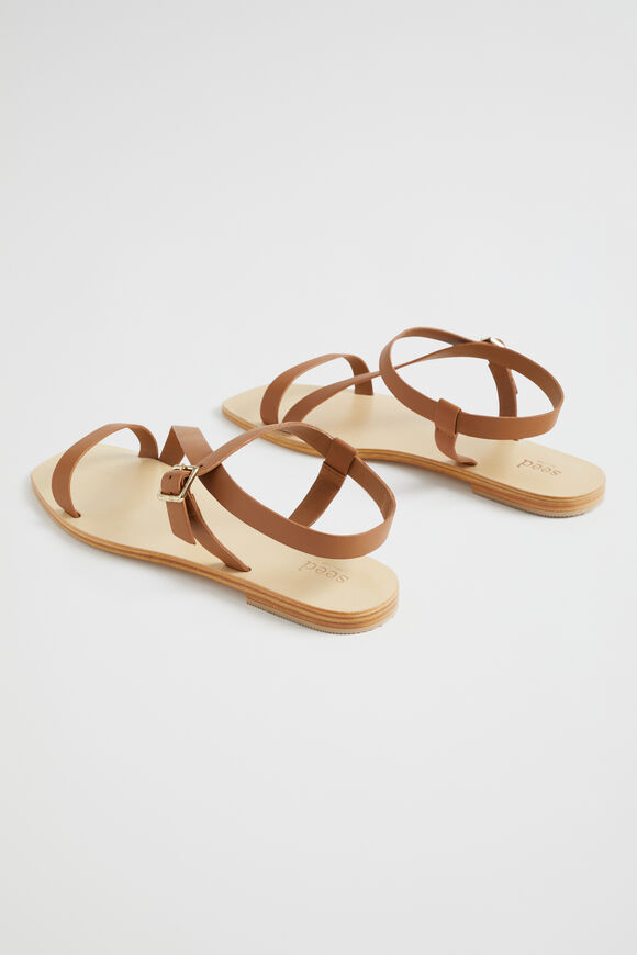Lexi Leather Sandal  Tan  hi-res