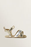 Mixed Metallic Sandal    hi-res