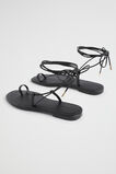 Steffi Tie Up Sandal  Black  hi-res