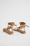Nicole Leather Tie Up Sandal  Caramel  hi-res