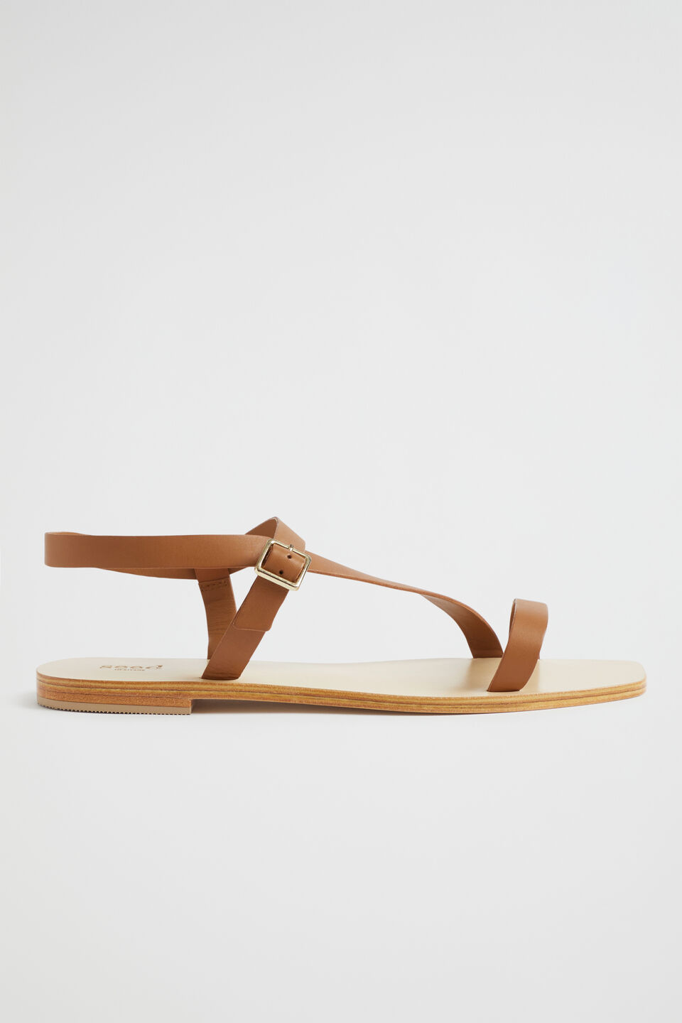 Lexi Leather Sandal  Tan