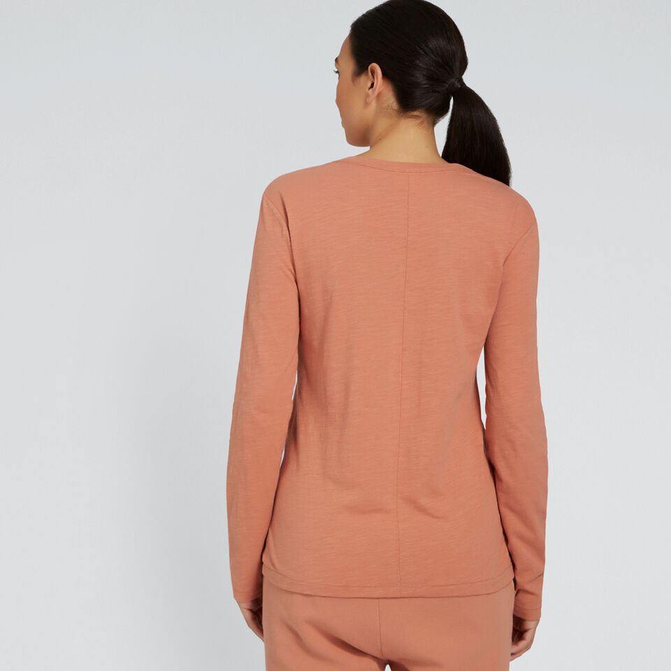 Long Sleeve Slim Basic Tee  