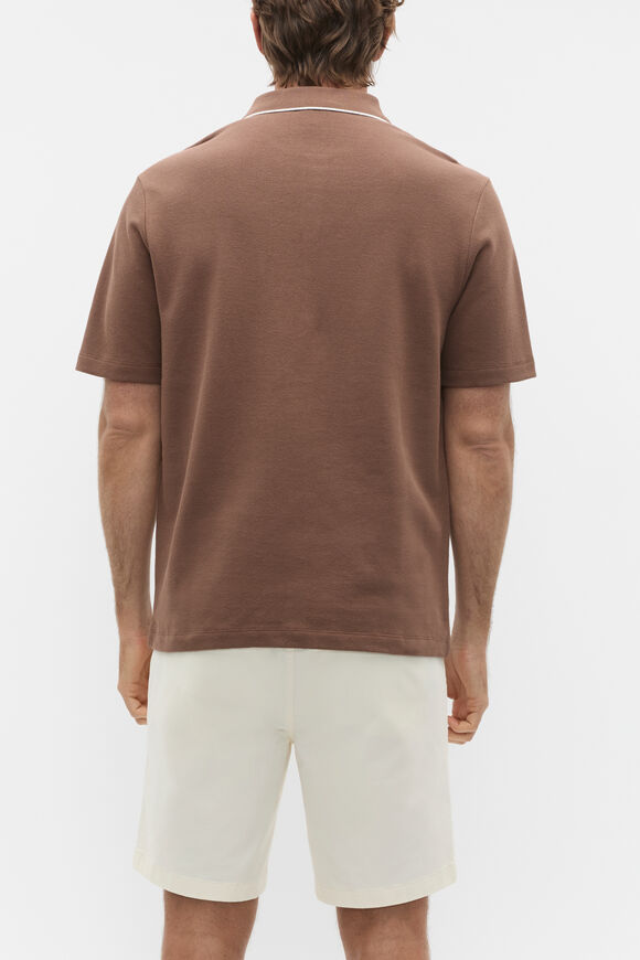 Pocket Polo Shirt  Cocoa  hi-res