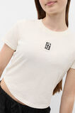 Crew Neck Logo Tee  Classic Cream  hi-res
