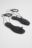 Steffi Tie Up Sandal  Black  hi-res