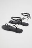 Steffi Tie Up Sandal  Black  hi-res