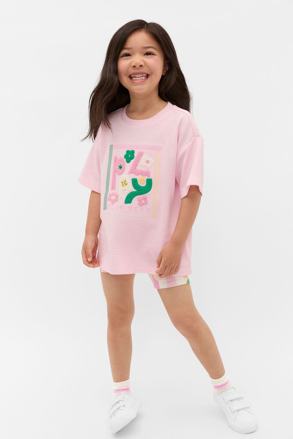 Play Club Tee  Pink Lemonade
