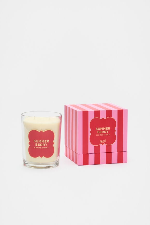 Scented Candle 500g  Summer Berry  hi-res