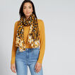 Bold Ocelot Print Scarf    hi-res