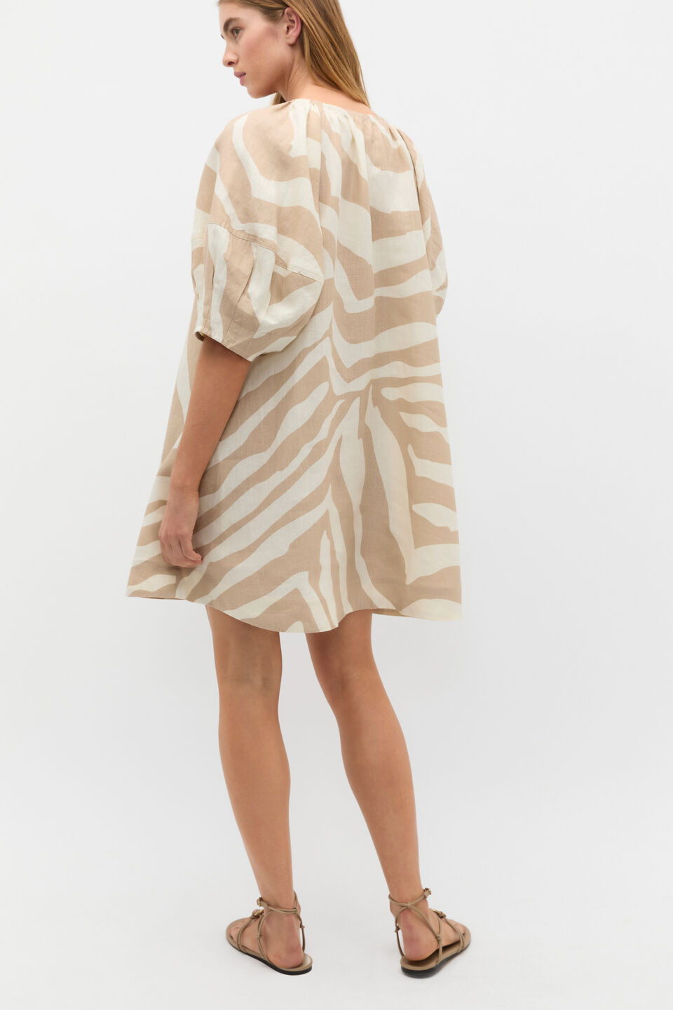 Abstract Animal Mini Dress  Abstract Animal