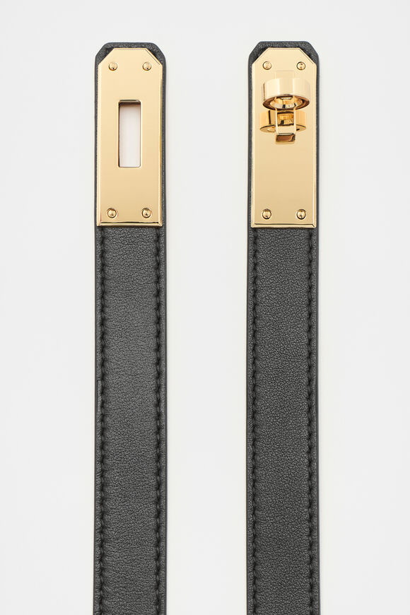 Florence Twist Buckle Belt  Black  hi-res
