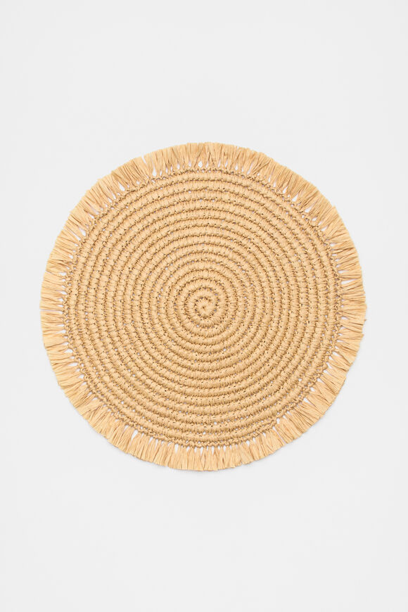 Lucia Woven Placemat  Natural  hi-res