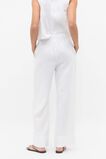 Core Linen Casual Tie Pant  Whisper White  hi-res