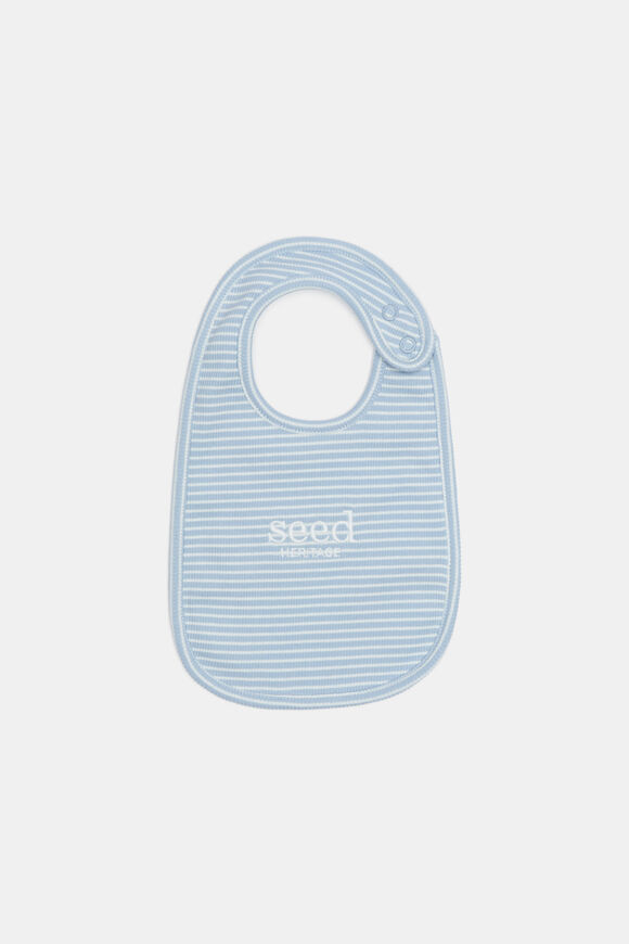 Core Logo Dribble Bib  Blue Stripe  hi-res
