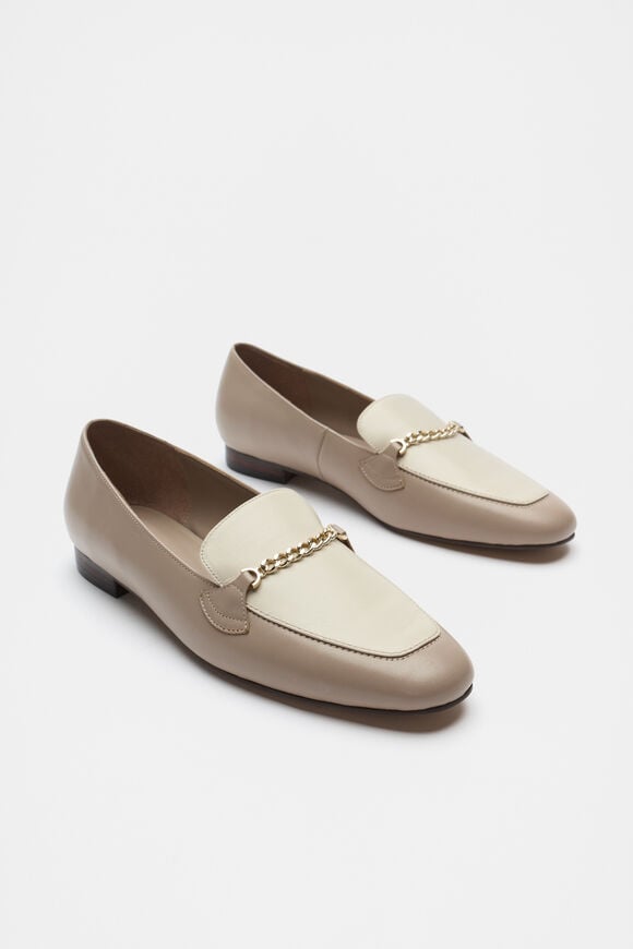Portia Two Tone Loafer  Cookie Oat  hi-res