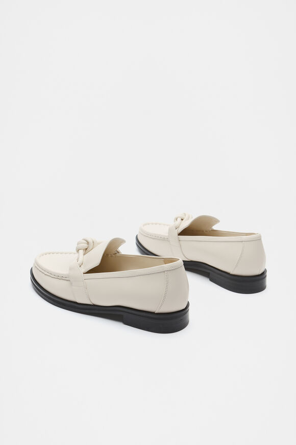 Dakota Knot Detail Loafer  Cream  hi-res