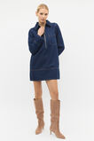 Long Sleeve Denim Mini Dress  Twilight Blue Wash  hi-res