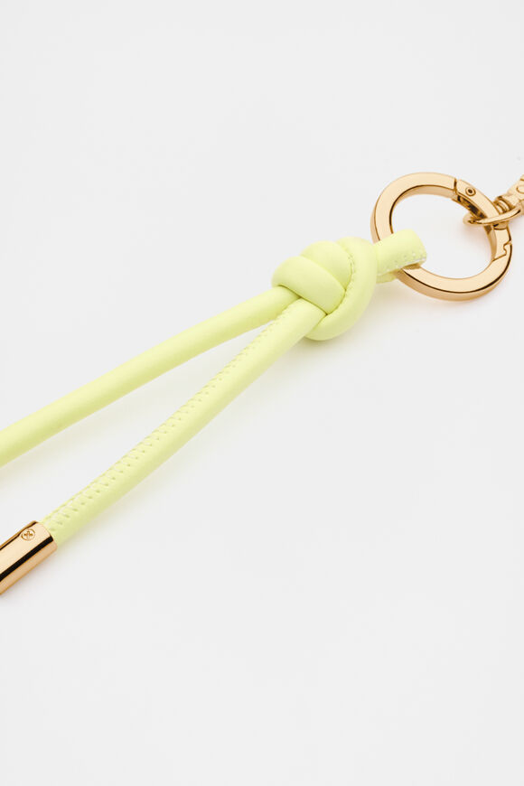 Knot Detail Keyring  Lemongrass  hi-res
