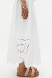 Lace Broderie Midi Skirt  Whisper White  hi-res