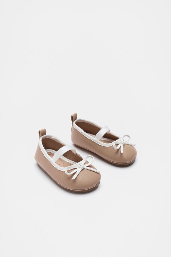 Mini Two Tone Ballet  Caramel  hi-res