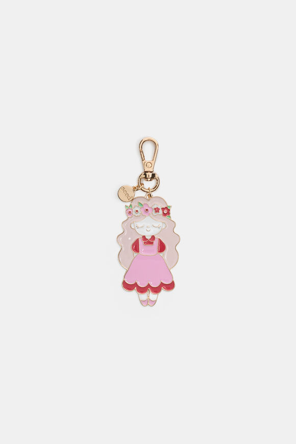 Cottage Home Bag Charm  Multi  hi-res