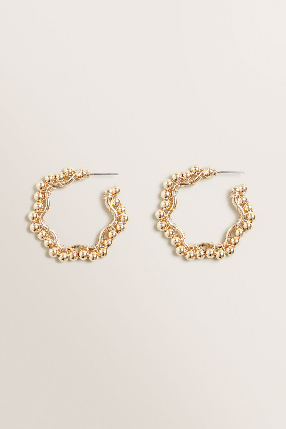 Twisted Ball Hoops  9