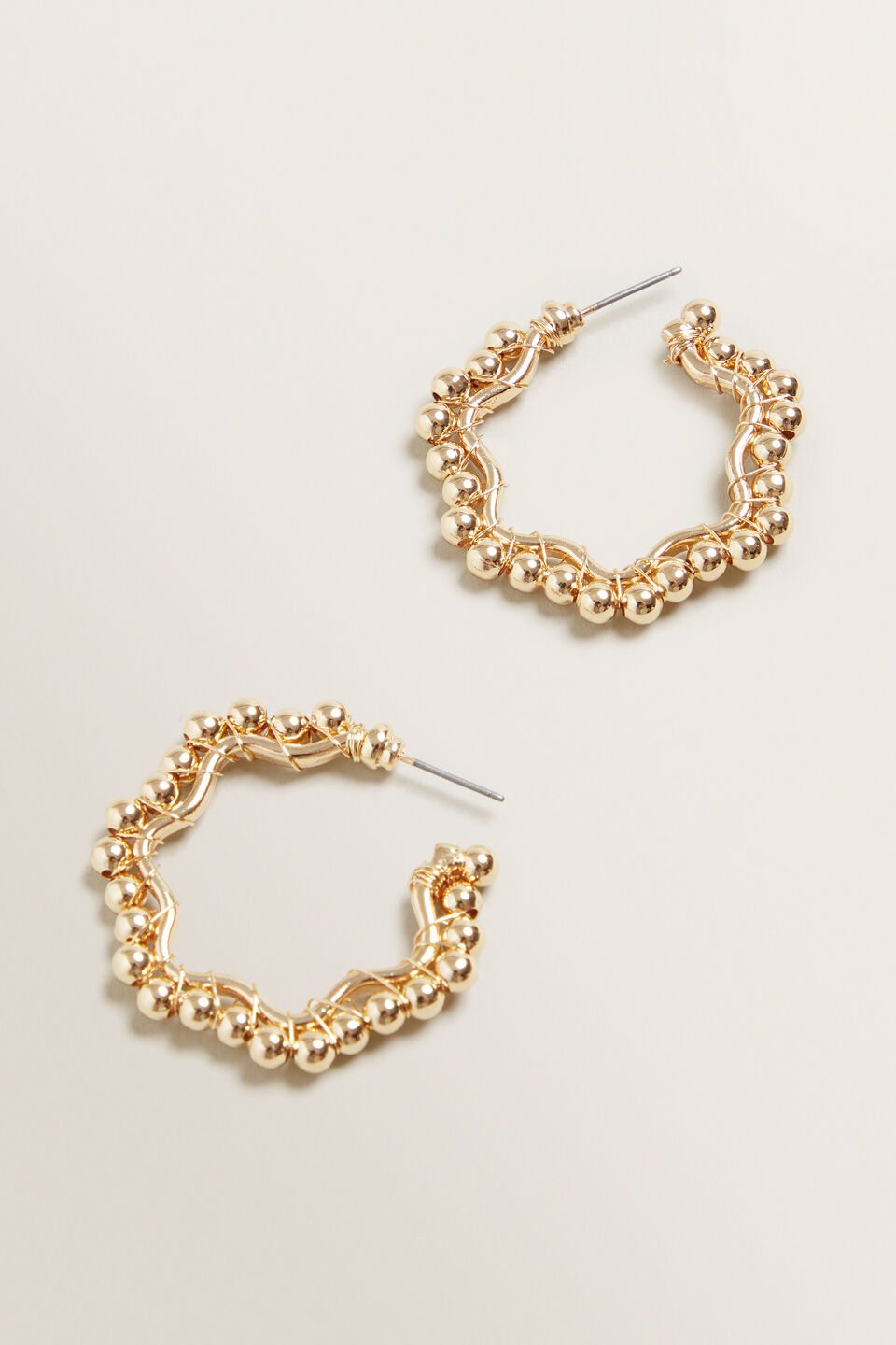 Twisted Ball Hoops  9