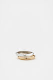 Two Tone Ring Pack  Gold Silver  hi-res
