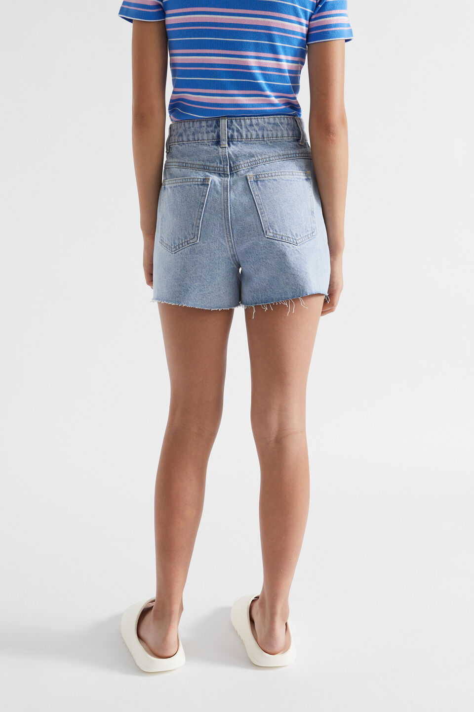 Core Denim Short  Vintage Wash