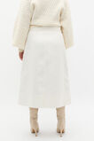 Denim Tie Waist Skirt  Cloud Cream  hi-res