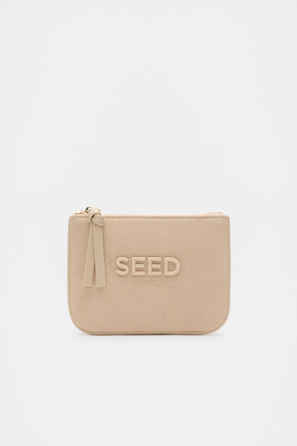 Seed Mini Pouch  Ecru