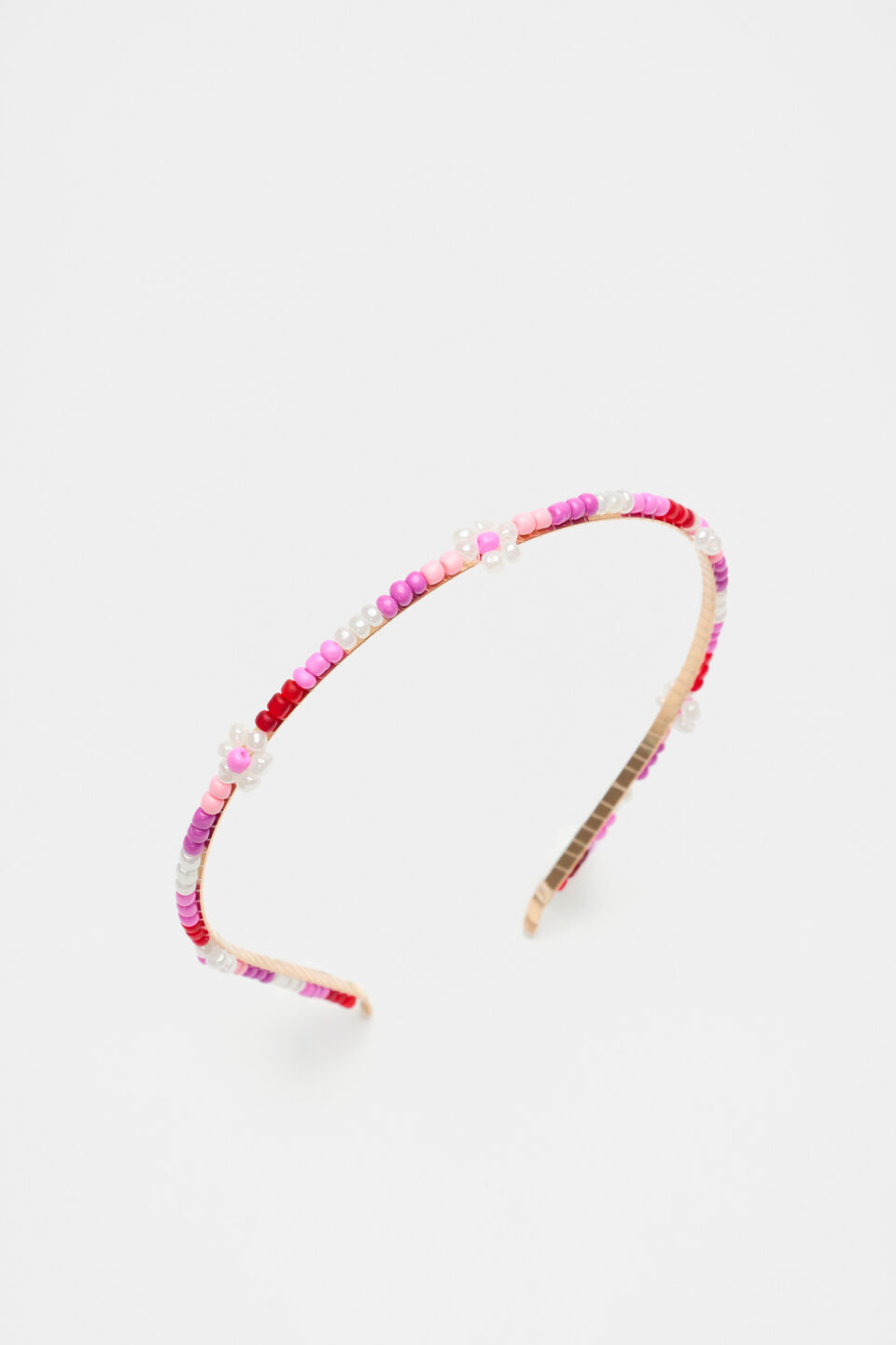 Flower Beaded Aliceband  Multi