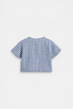 Cheesecloth Pocket Shirt  Navy  hi-res