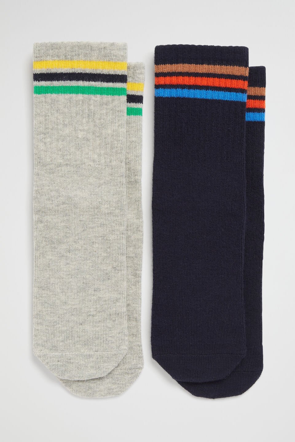 Stripe Rib Sock  Multi