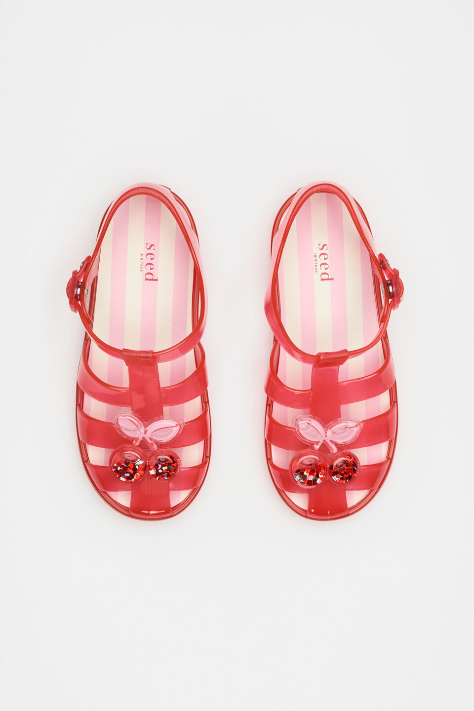 Glitter Cherry Jelly  Strawberry Red