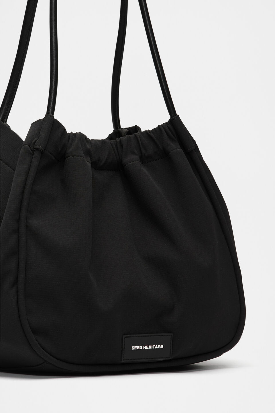 Seed Essential Logo Tote  Black