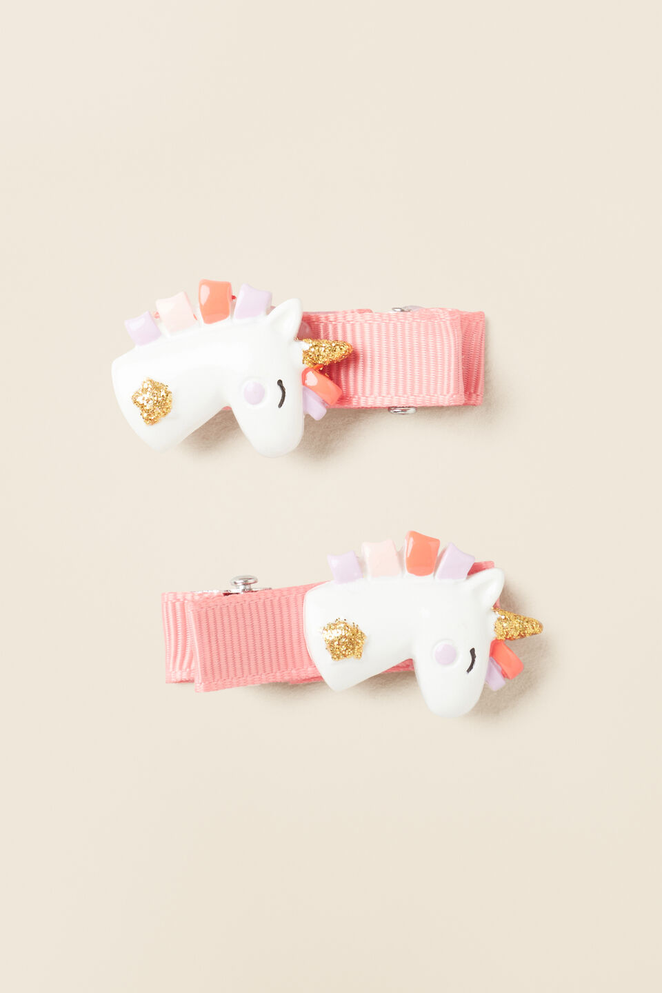 Unicorn Duck Clips  Multi