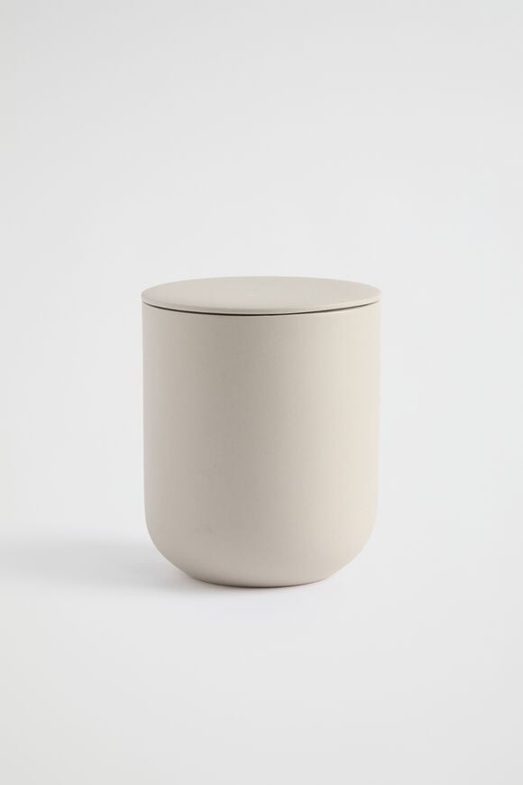 Ezra Large Canister  Cloud Cream  hi-res