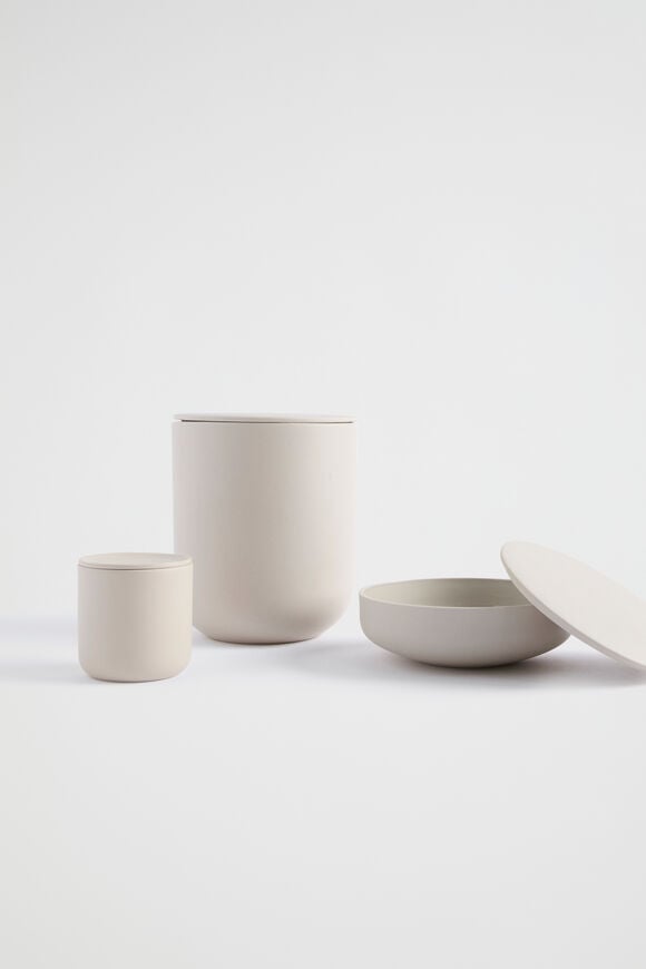 Ezra Large Canister  Cloud Cream  hi-res