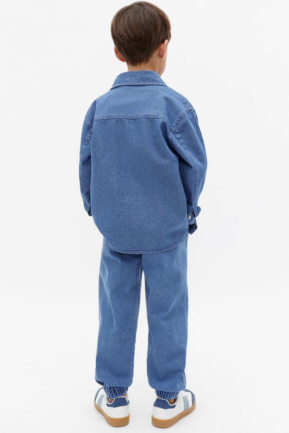 Denim Shirt  Bright Blue Wash  hi-res