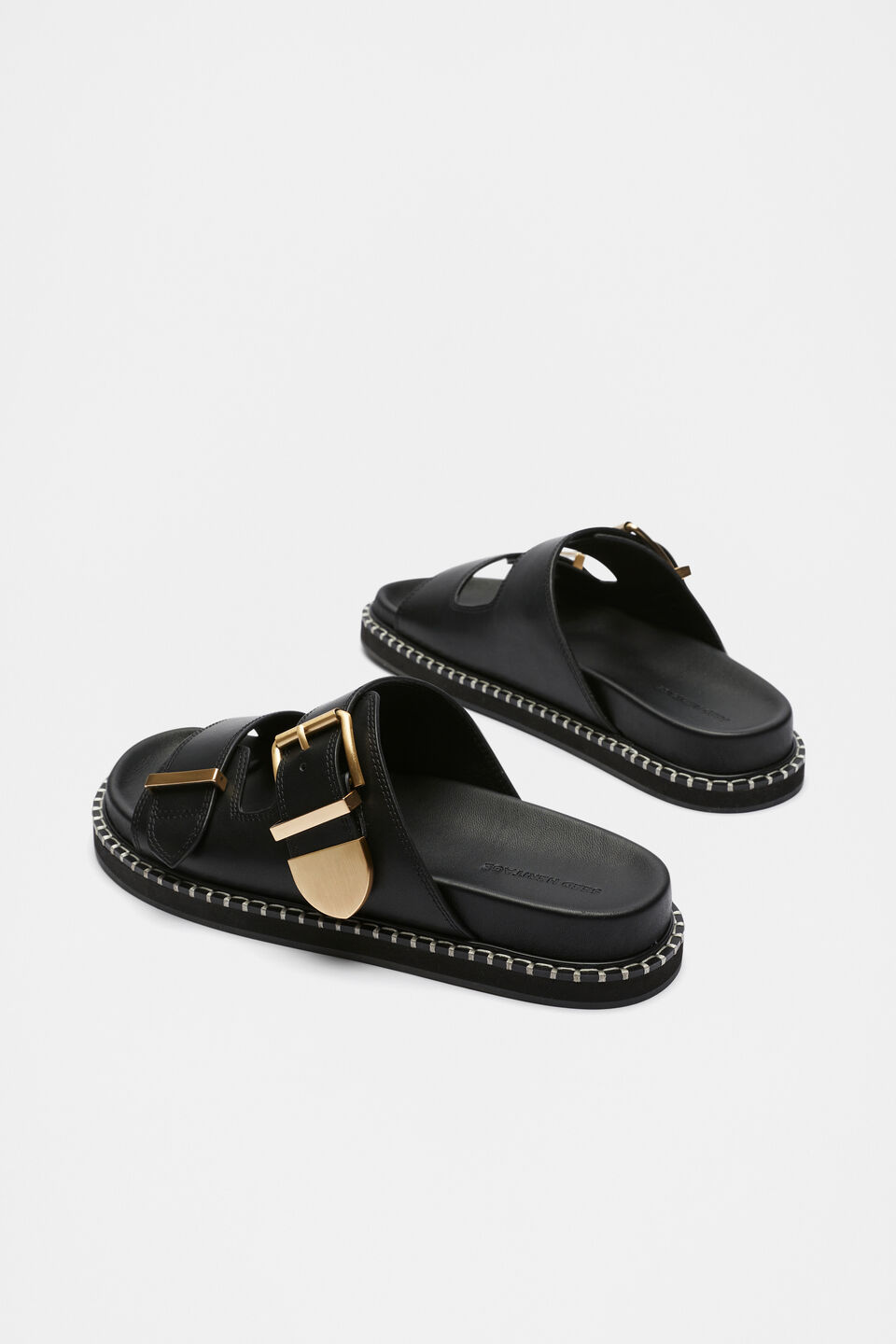 Sasha Trim Slide  True Black